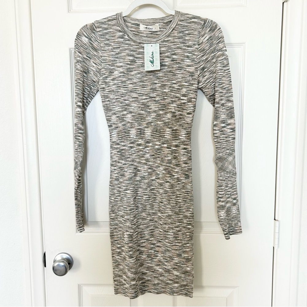 Striped Sweater Dress